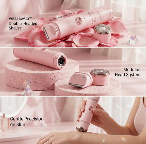 Velara&Co™ Double-Headed Electric Hair Removal Device